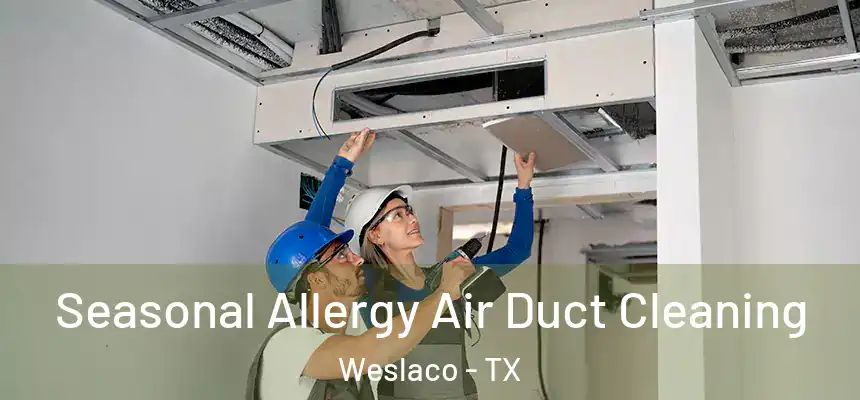 Seasonal Allergy Air Duct Cleaning Weslaco - TX